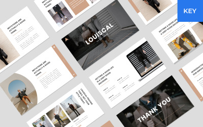 LOUISCAL - Business Creative Keynote #102859