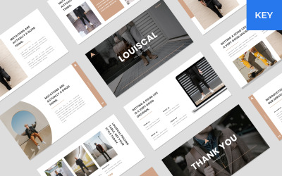 LOUISCAL - Business Creative - Keynote template
