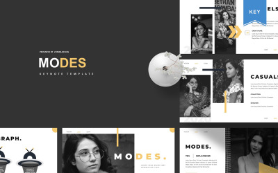Módok - Keynote sablon