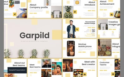 Шаблон Garpild PowerPoint