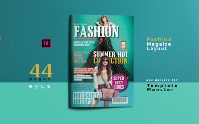 Fashion Magazine Template #02