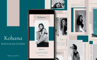 Kohana - Instagram-sjablonen voor sociale media