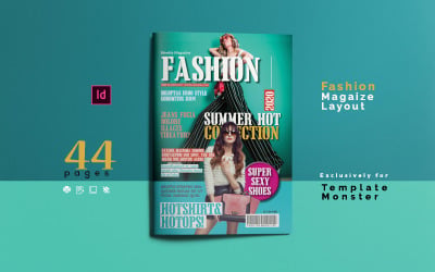 Plantilla # 02 para revista de moda