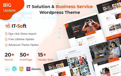 IT-Soft - Solutions informatiques et thème WordPress polyvalent