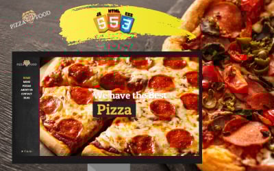 Pizza Food - HTML voor restaurant, café of pizzeria met meerdere pagina's voor bestemmingspagina's v2.0
