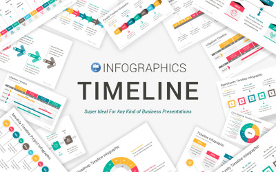 Premium Timeline Infographics Pack Keynote #103045
