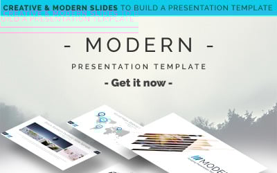 Modern - Keynote presentation template