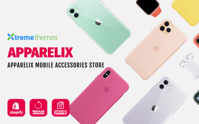 Responsive Apparelix Mobile Accessories Shopify #103102