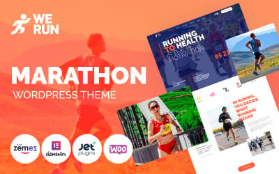 WeRun - Tema WooCommerce de maratón