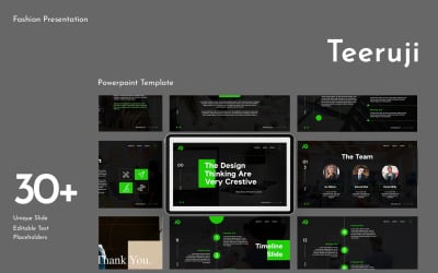 Modèle PowerPoint de présentation de Teeruji