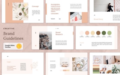 Creative Brand Guidelines Google Slides Google Slides #103344