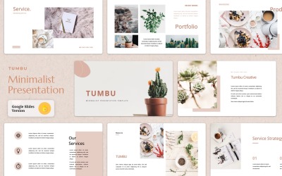 Minimalistische Präsentation Google Slides