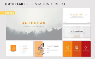 Šablona prezentace OUTBREAK Google Slides
