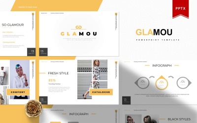 glamou | PowerPoint şablonu