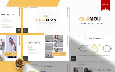 Glamour | Modelo do PowerPoint