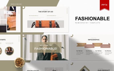moda | PowerPoint şablonu