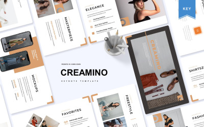 Creamino - шаблон Keynote