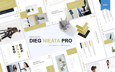 Diegnieta - Keynote sablon