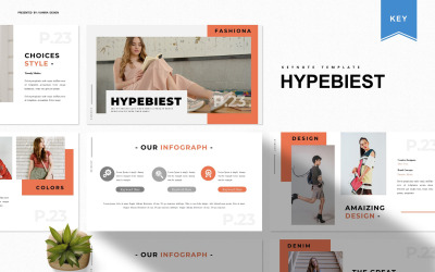 Hypebeast - Modello di Keynote
