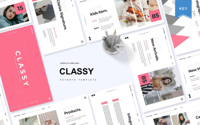Klassz - Keynote sablon