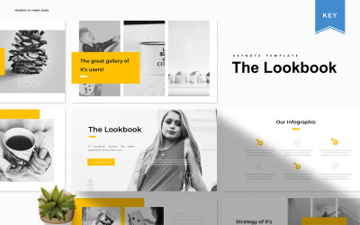 Lookbook - szablon Keynote