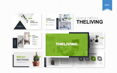 Шаблон The Living - Keynote