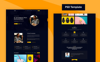Arkol-Portfolio PSD sablon