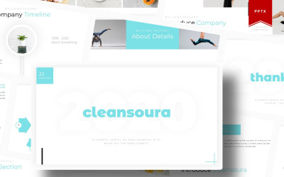 Cleansoura | PowerPoint template
