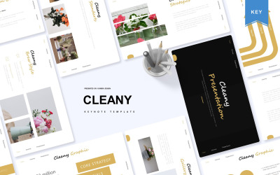 Cleany - szablon Keynote