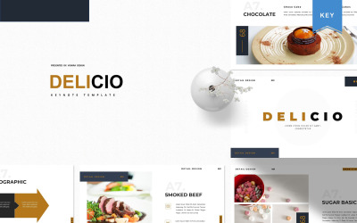 Delicio - szablon Keynote