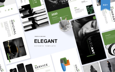 Elegante: modello di Keynote