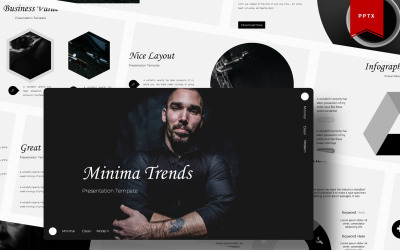 Minima | PowerPoint-Vorlage