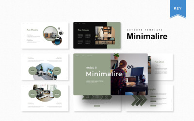 Minimalire - шаблон Keynote