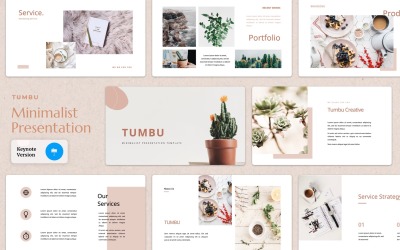 Minimalistisk - Presentation - Keynote-mall