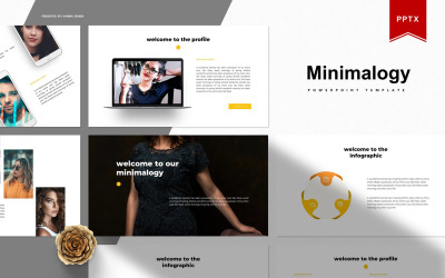 Минималогия | Шаблон PowerPoint