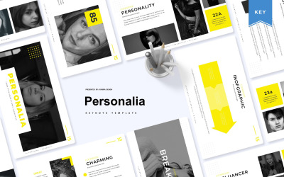 Personalia - шаблон Keynote