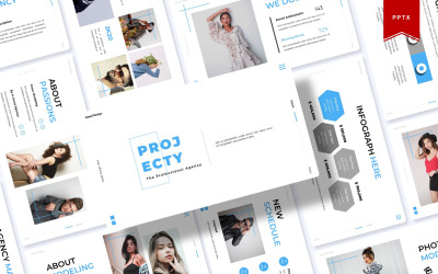 Projecty | PowerPoint sablon