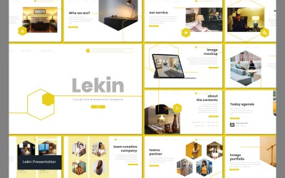 Lekin PowerPoint sablon