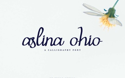 Aslina Ohio Schriftart