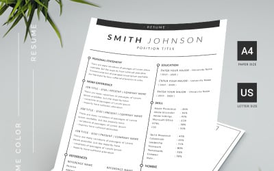 Smith Jonshon - Resume Template