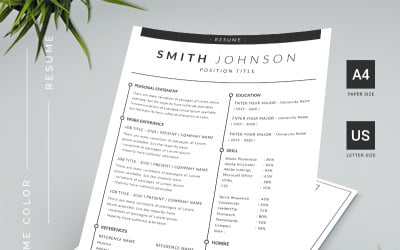 Smith Jonshon – Wzór CV