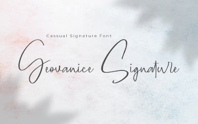 Geovanice - Carattere caratteristico casual