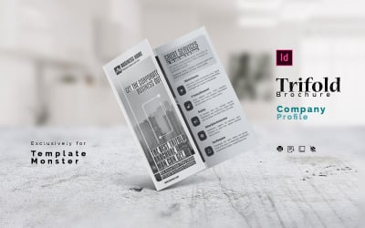 InDesign Trifold brosúra
