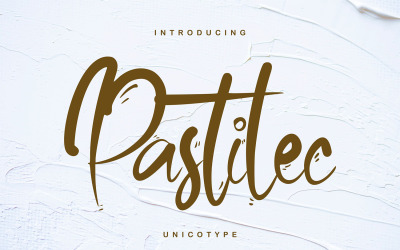 Pastilec | Unicotype lettertype