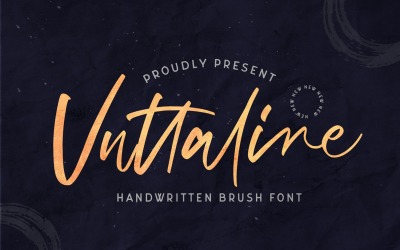 Vuttaline - Carattere scritto a mano