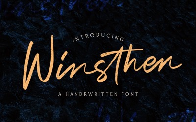 Winsthen - Handschriftliche Schrift