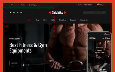 Gymwav - Multipurpose WooCommerce Theme
