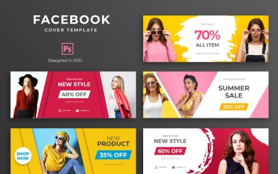 Mode produkt rabatt mall för sociala medier