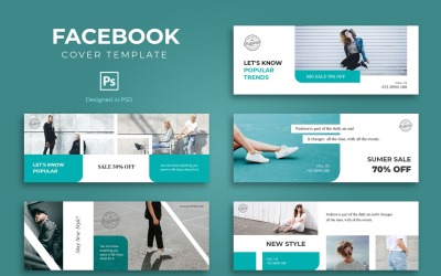 Moda Trendy Sales Social Media Szablon
