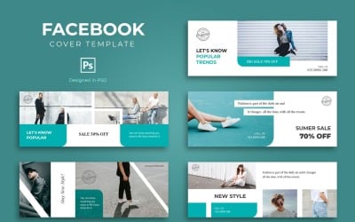 Шаблон для социальных сетей Fashion Trendy Sales